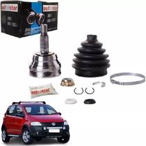 Kit junta homocinética fixa crossfox fox polo hatch sedan space 1.6 8v flex 2003 em diante ajh01010