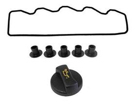 Kit Junta Retentor e Tampa do Bocal da Tampa de Válvula S10 Blazer 2.8 2000 a 2011 Frontier Xterra 2.8 2002 a 2008 MWM