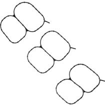 Kit Juntas Do Coletor Admissão Azera 3.3 V6 2007/2010 54543 Kit Juntas Do Coletor Admissão Azera 3.3 V6 2007/2010 54543