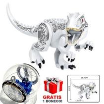 Kit jurassic world dinossauro indominus + girosfera e boneco gratis bloco de montar Kit jurassic world dinossauro indominus + girosfera e boneco gratis bloco de montar