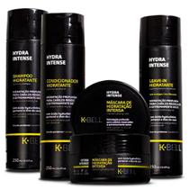 Kit K-Bell Hydra Intense - Shampoo, Condicionador, Máscara e Leave-in