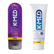 Kit K-med 100g Gel Lubrificante Íntimo + K-med 2 em 1 Roxo 200ml 1 Kit K-med 100g Gel Lubrificante Íntimo + K-med 2 em 1 Roxo 200ml 1