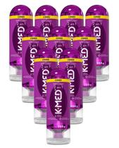 Kit K-med 2 Em 1 Gel De Massagem E Lubrificante 10Un De 203g