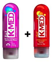 Kit K-Med 2 Em 1 + Kmed Hot 200Ml Gel Para Lubrificação Ínt