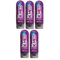 Kit K-Med 2 Em 1 Lubrificante Íntimo Cimed 200Ml - 5 Un