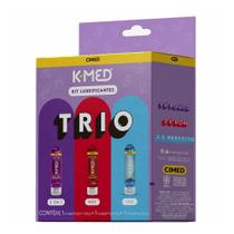 Kit K-med Lubrificantes Trio Hot + Ice + 2 em 1 50g cada - Cimed Kit K-med Lubrificantes Trio Hot + Ice + 2 em 1 50g cada - Cimed