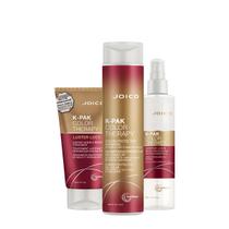 Kit K-PAK Color Therapy Smart Luster Lock Shampoo Máscara Leave-in (3 produtos)
