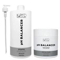 Kit K.Pro pH Balancer - Shampoo 1 Litro + Máscara 500gr + Válvula Pump Kit K.Pro pH Balancer - Shampoo 1 Litro + Máscara 500gr + Válvula Pump