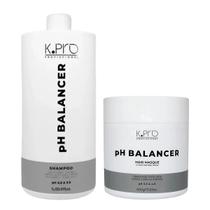 Kit K.Pro pH Balancer - Shampoo 1 Litro + Máscara 500gr Kit K.Pro pH Balancer - Shampoo 1 Litro + Máscara 500gr