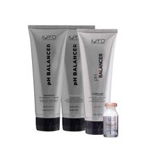 Kit K.Pro pH Balancer Shampoo Condicionador Acidificante e Regenér Shot Ampola (4 produtos)