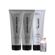 Kit K.Pro pH Balancer Shampoo Extra Acidificante e Regenér Ampola (4 produtos) Kit K.Pro pH Balancer Shampoo Extra Acidificante e Regenér Ampola (4 produtos)