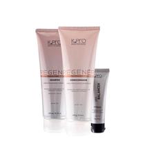 Kit K.Pro Professional Regenér Shampoo Condicionador Acidificante (3 produtos) Kit K.Pro Professional Regenér Shampoo Condicionador Acidificante (3 produtos)