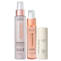 Kit K.Pro Regenér - Balm Leave-In 120g + Lipidium Oil 60ml + Style Stick 30g Kit K.Pro Regenér - Balm Leave-In 120g + Lipidium Oil 60ml + Style Stick 30g