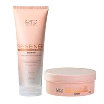 Kit K.Pro Regenér - Shampoo 240ml + Máscara 165g Kit K.Pro Regenér - Shampoo 240ml + Máscara 165g