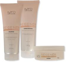 Kit K.Pro Regenér - Shampoo, Condicionador e Máscara