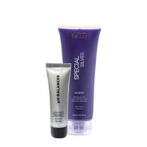 Kit K.Pro Special Silver Ph 5.5 a 6.5 Shampoo e Acidificante Pequeno (2 produtos)