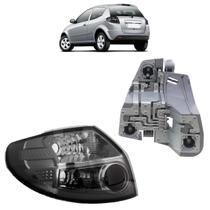 Kit Ka 2008 2009 2010 2011 2012 Circuito Lanterna Traseira Contato Inox Lanterna Traseira Fumê Lisa Acrílico