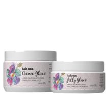 Kit Kah-Noa Definição E Brilho - Creme Glacê E Jelly Glacê