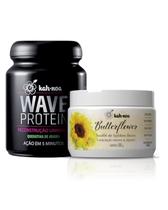 Kit Kah Noa Máscara Wave Protein de Reconstrução e Butterflower de Nutrição 300g Kit Kah Noa Máscara Wave Protein de Reconstrução e Butterflower de Nutrição 300g