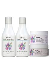 Kit Kah Noa Shamp, Cond, Leave-in Creme Glacê , Geleia Jelly Glacê Kit Kah Noa Shamp, Cond, Leave-in Creme Glacê , Geleia Jelly Glacê