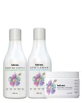 Kit Kah-Noa Shampoo, Condicionador e Másc.Nutri-Shake