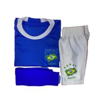 Kit Kanga Infantil Brasil - Azul