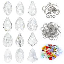 Kit Kanpura DIY Suncatchers, 164 peças de miçangas de prisma de cristal Kit Kanpura DIY Suncatchers, 164 peças de miçangas de prisma de cristal