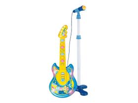 Kit Karaokê Infantil Guitarra E Microfone Importway Inmetro