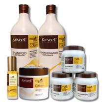 Kit Karseell Completo 7 Produtos Shampoo Condicionador Óleo Mascara Cronograma Capilar