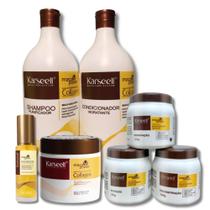 Kit Karseell Exclusivo 7 Itens Shampoo Condicionador Óleo Máscaras Cronograma Capilar