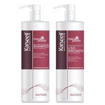 Kit Karseell Liso Perfeito Shampoo 1L Progressiva 1L Kit Karseell Liso Perfeito Shampoo 1L Progressiva 1L