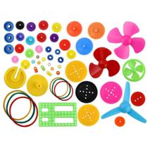 Kit ke50 pecas diversas plasticas para robotica - 50pcs Kit ke50 pecas diversas plasticas para robotica - 50pcs
