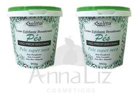 Kit Kelma Com 2 Cremes Esfoliantes 960g Kit Kelma Com 2 Cremes Esfoliantes 960g