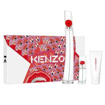 Kit kenzo flower eau de parfum 100ml + edp 15ml + edp en lait 75ml Kit kenzo flower eau de parfum 100ml + edp 15ml + edp en lait 75ml
