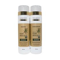 Kit kerabrasil gold shampoo+condicionador 300ml mandioca Kit kerabrasil gold shampoo+condicionador 300ml mandioca