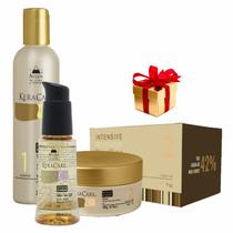 Kit Keracare Restorative 42% Forte - Shampoo, Máscara, Óleo Kit Keracare Restorative 42% Forte - Shampoo, Máscara, Óleo