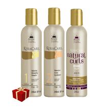 Kit Keracare Sha Detangling E Cond Humecto E Easy Cream240Ml