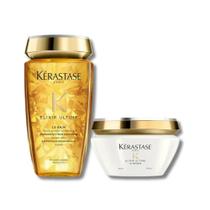 Kit Kérastase Elixir Ultime - Shampoo 250Ml E Máscara 200Ml Kit Kérastase Elixir Ultime - Shampoo 250Ml E Máscara 200Ml