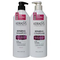 Kit Kerasys Hair Clinic Repairing Shampoo e Cond - 2x600ml