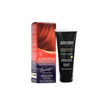 Kit Keraton Banho de Brilho Tonalizante 100g Creme Reconstrutor Cor Conhaque Kit Keraton Banho de Brilho Tonalizante 100g Creme Reconstrutor Cor Conhaque