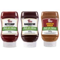 Kit Ketchup + Barbecue + American Burger - Mrs Taste