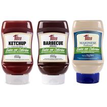 Kit Ketchup + Barbecue + Maionese - Mrs Taste