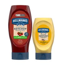 Kit Ketchup Hellmann'S E Mostarda Amarela Tradicional Hellmann'S Squeeze