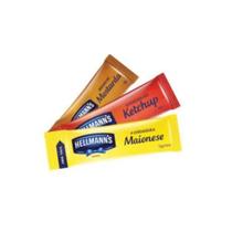 Kit ketchup + maionese + mostarda hellmann's sachê