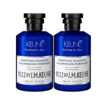 Kit Keune 1922 By J.M. Purifying Shampoo Anticaspa 250ml (2 unidades) Kit Keune 1922 By J.M. Purifying Shampoo Anticaspa 250ml (2 unidades)