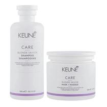 Kit Keune Care Blonde Savior Shampoo 300ml + Máscara 200ml