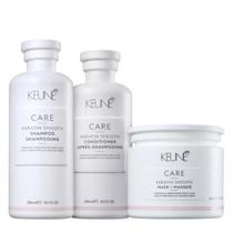 Kit Keune Care Keratin Smooth Reconstrução Profunda (3 Produtos)