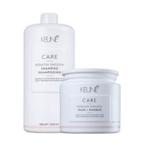 Kit Keune Care Keratin Smooth - Shampoo 1l E Máscara 500ml