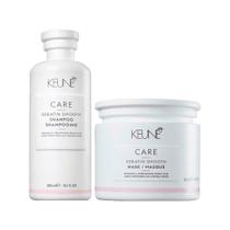 Kit Keune Care Keratin Smooth - Shampoo 300ml+Máscara 200ml Kit Keune Care Keratin Smooth - Shampoo 300ml+Máscara 200ml