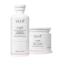 Kit Keune Care Keratin Smooth Shampoo 300ml + Máscara 200ml Kit Keune Care Keratin Smooth Shampoo 300ml + Máscara 200ml